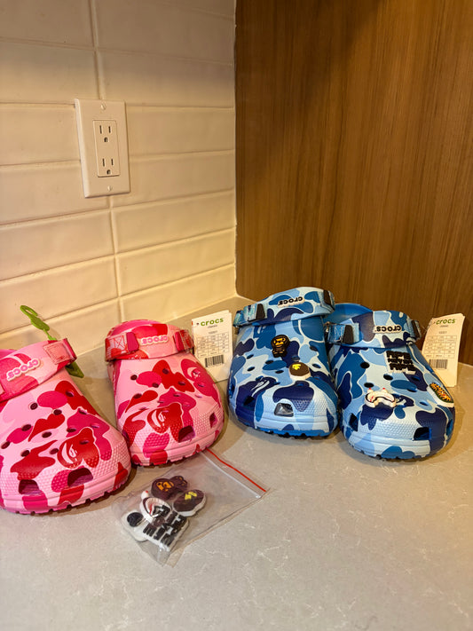 bape crocs (also do pre-order if item is not in stock)